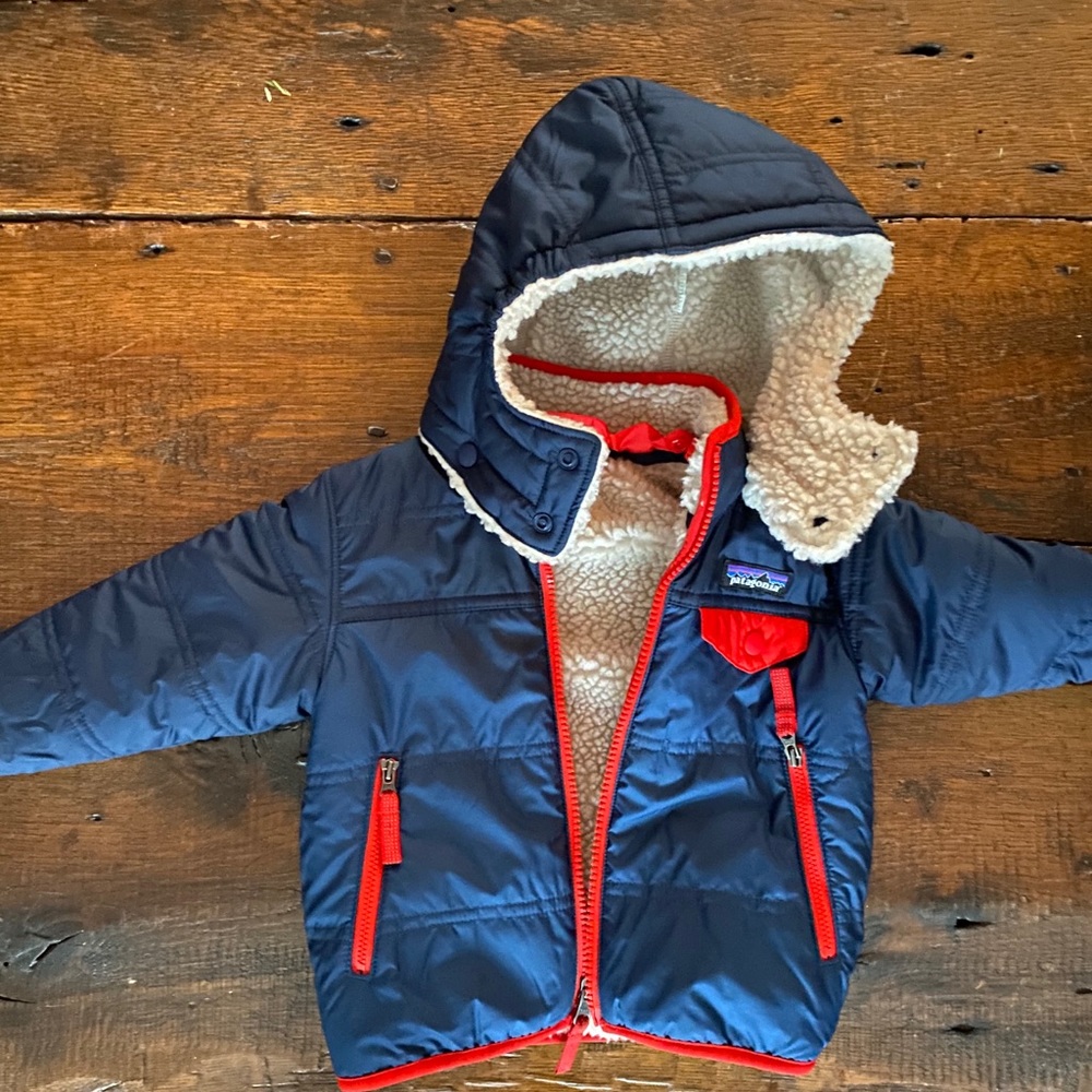 Baby Patagonia coat size 6-12 months